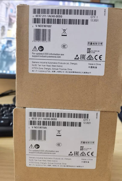 new 1PC  Siemens 6ES7 211-1AE40-0XB0 CPU 6ES7211-1AE40-0XB0 ping