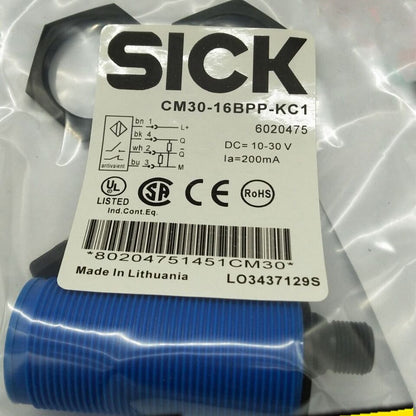 new SICK CM30-16BPP-KC1 Photoelectric Switch One CM3016BPPKC1 - SICK
