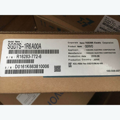 new 1PC YASKAWA SGD7S-1R6A00A Servo Driver SGD7S1R6A00A ping - YASKAWA