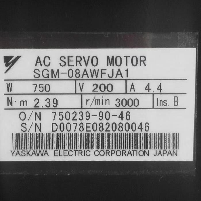 new One Yaskawa SGM-08AWFJA1 SGM08AWFJA1 Servo Motor In Box ping - YASKAWA