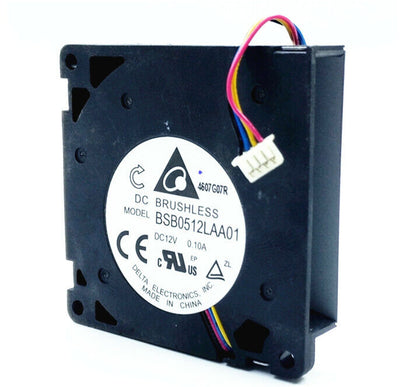 used DELTA BSB0512LAA01 12V 0.10A 50*50*10mm 5010 4-pin PWM turbo blower cooling fan - DELTA