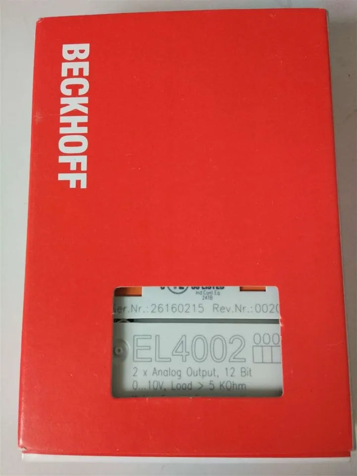 new 1PC Beckhoff EL4002 PLC Module In Box ping - BECKHOFF
