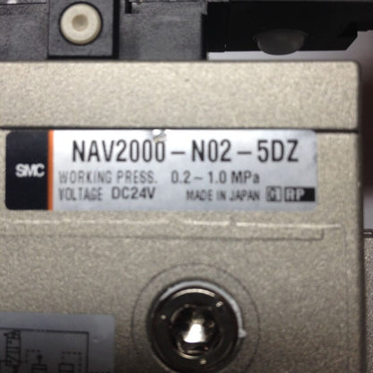 New SMC NAV2000-N02-5DZ Soft Start Solenoid Valve - SMC