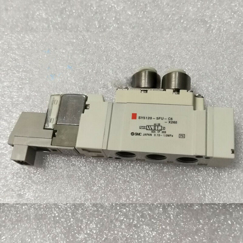 new SMC SY5120-5FU-C6-X268 Solenoid Valve 1PC SY51205FUC6X268 - SMC