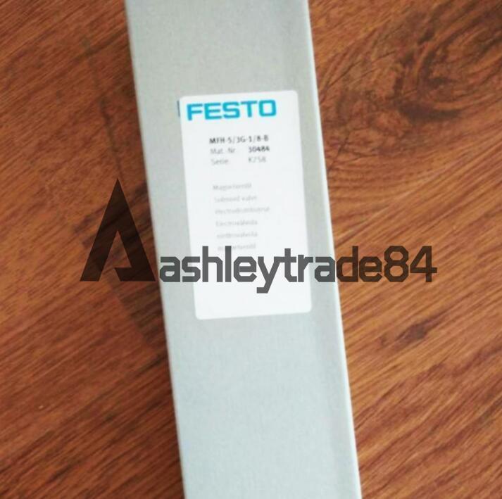 new FESTO MFH-5/3G-1/8-B 30484 Air Solenoid Valve - FESTO