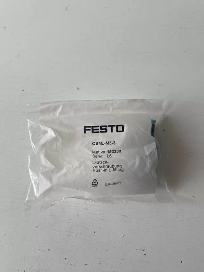 Festing QSML-M3-3 153330 Push-in Fitting QSMLM33 - FESTING