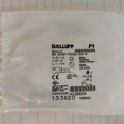 1 PC BALLUFF Proximity Switch M12MF1-PSC30A-S04G-W - BALLUFF