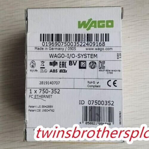 WAGO 750-352 PLC Module In Box - WAGO