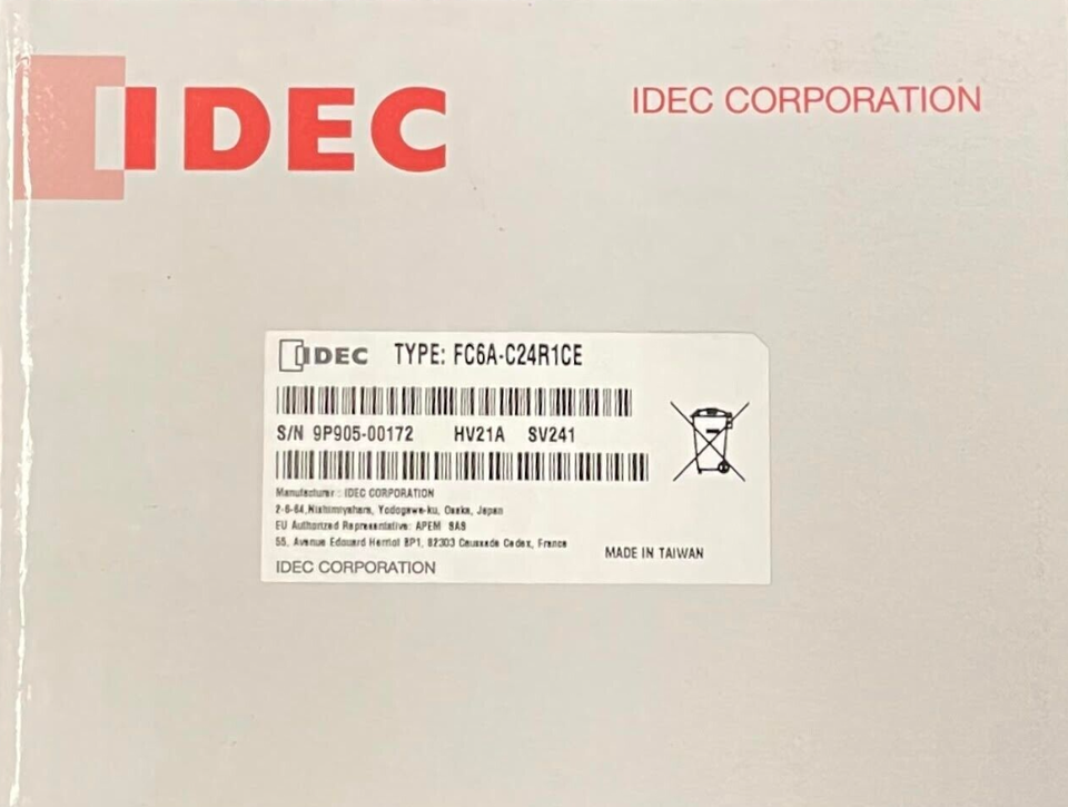 new One  IDEC FC6A-C24R1CE FC6AC24R1CE  PLC Module ping