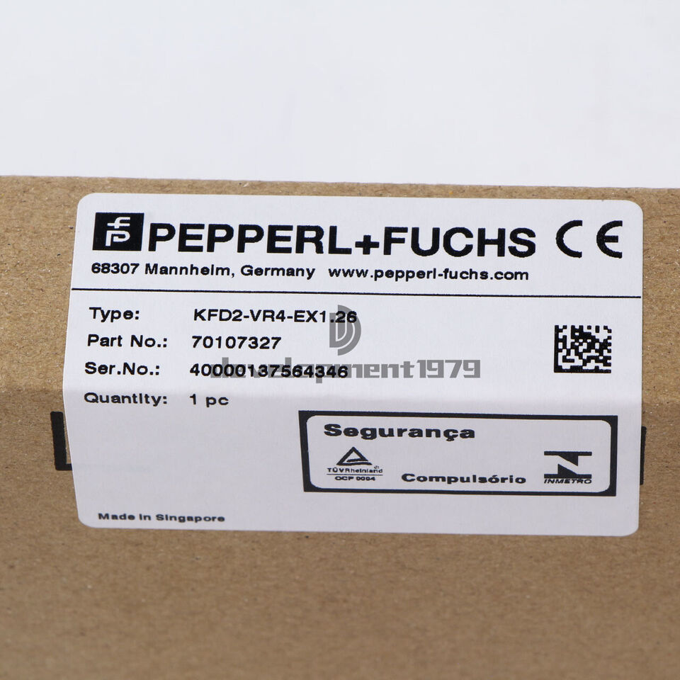 Pepperl+Fuchs Safety Barrier KFD2-VR4-EX1.26 - PEPPERL+FUCHS