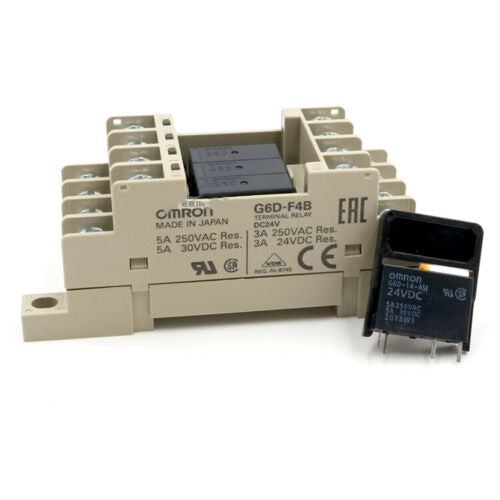 1-Piece Terminal Relay G6D-F4B DC24V 5A 24VDC - KOEED