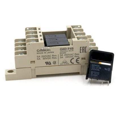 1-Piece Terminal Relay G6D-F4B DC24V 5A 24VDC - KOEED