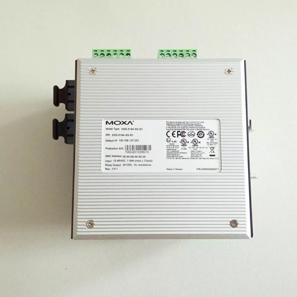 new 1PC EDS-518A-MM-SC-T Ethernet Industrial Switch ping - EDS