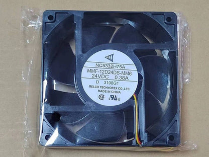 new 1PC inverter cooling fan 12038 MMF-12D24DS-MM6 NC5332H75A 24V 0.38A - ABB