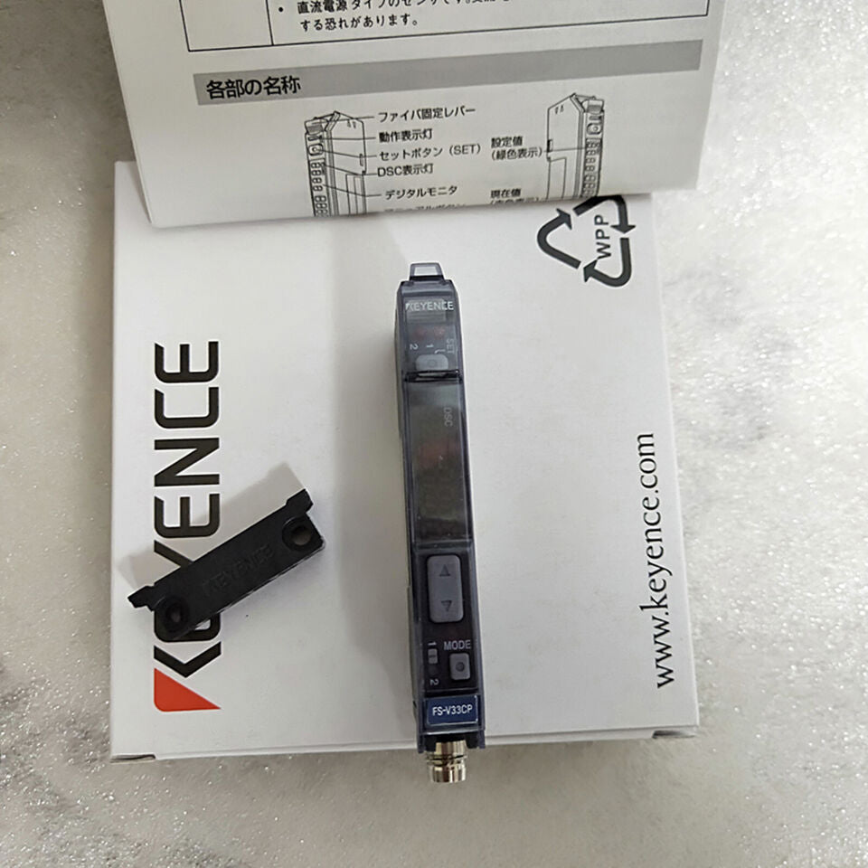 new 1PC Keyence FS-V33CP Fiber Optic Sensor In Box ping FSV33CP - KEYENCE