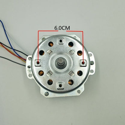 new Cold Warm Fan Motor Water Cool Air Conditioner 6Wire 3Position YYHS-75 80mm 220V - KOEED