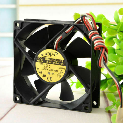 ADDA AD0812XB-A73GL Graphics Card Cooling Fan DC12V 0.55A 3Pin QL - ADDA