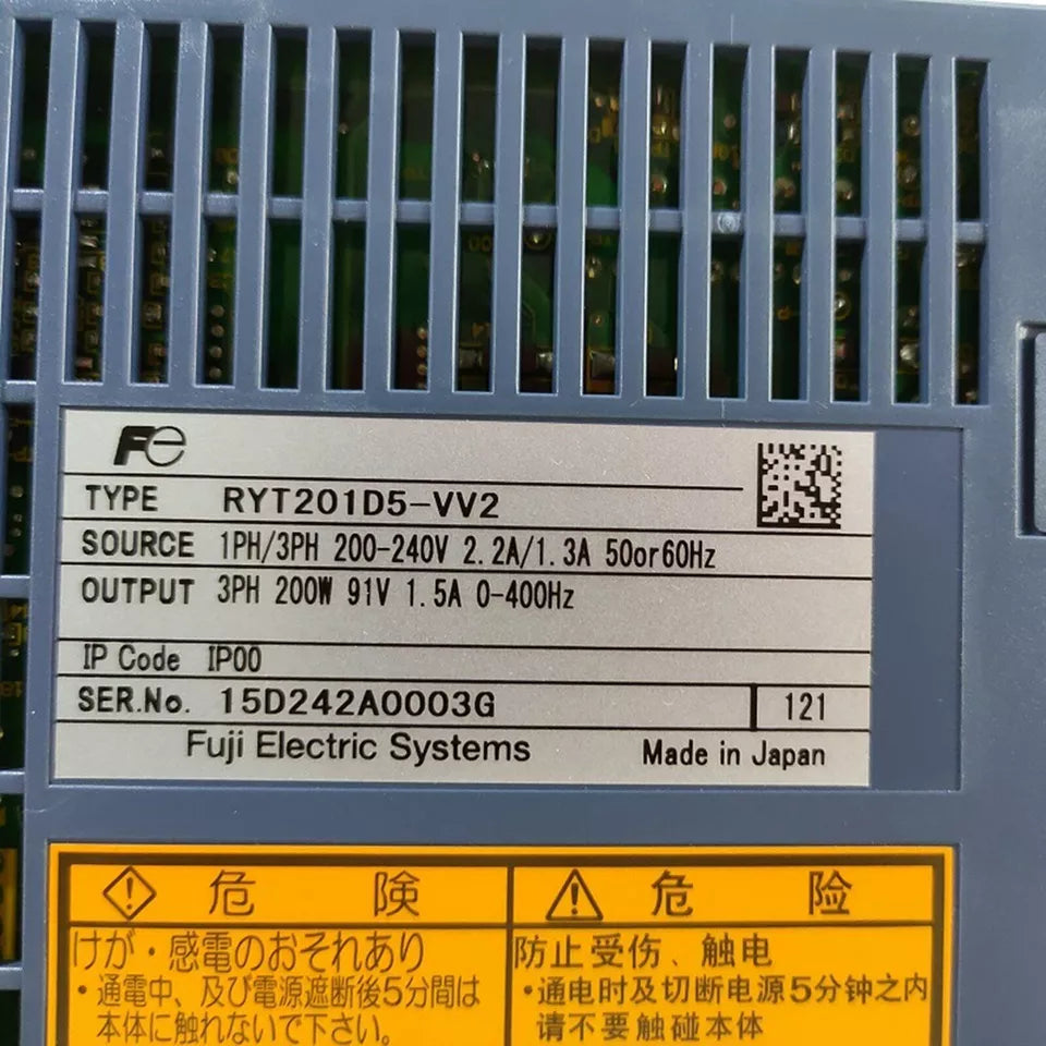 new Fuji RYT201D5VV2 Servo Drive 1PC - FUJI