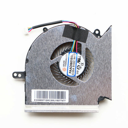 new 1Pcs Suitable for Notebook Fan A-Pair MSI GE63VR GE73VR MS-16P1 MS-16P7 MS-17C1 - MSI