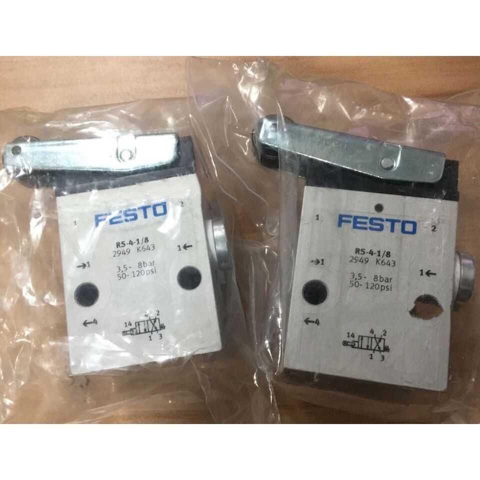 new 1PC Festo RS-4-1/8 2949 Roller Lever Valve ping - FESTO