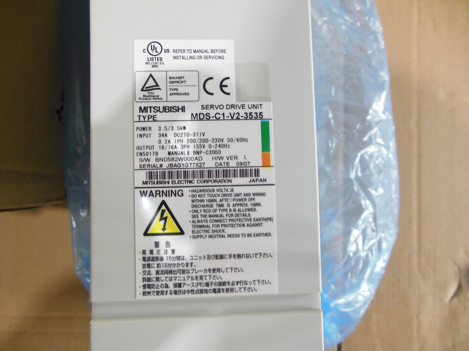 Mitsubishi MDS-C1-V2-3535 Servo Drive - MITSUBISHI