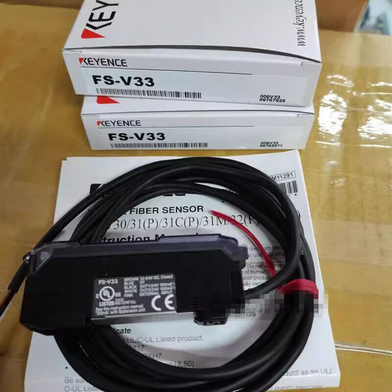 new 1PC Keyence FS-V33 Fiber Optic Sensor In Box FSV33 - KEYENCE