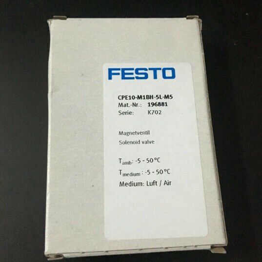 new 1PC Festo CPE10-M1BH-5L-M5 196881 Solenoid Valve ping - FESTO