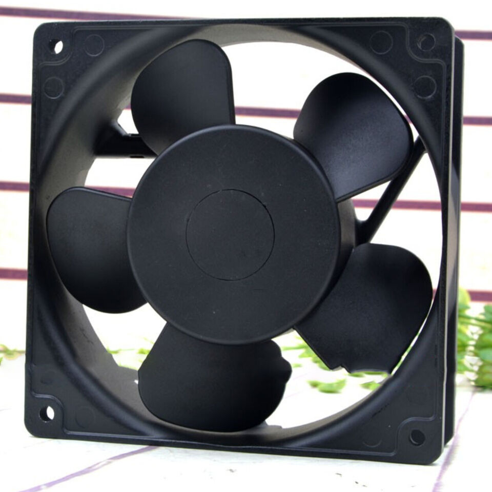 new 1PC aluminum frame AC cooling fan axial flow 4715MS-20T-B50 200V 15/13W 12038 - GLOBALCOOLINGPARTS