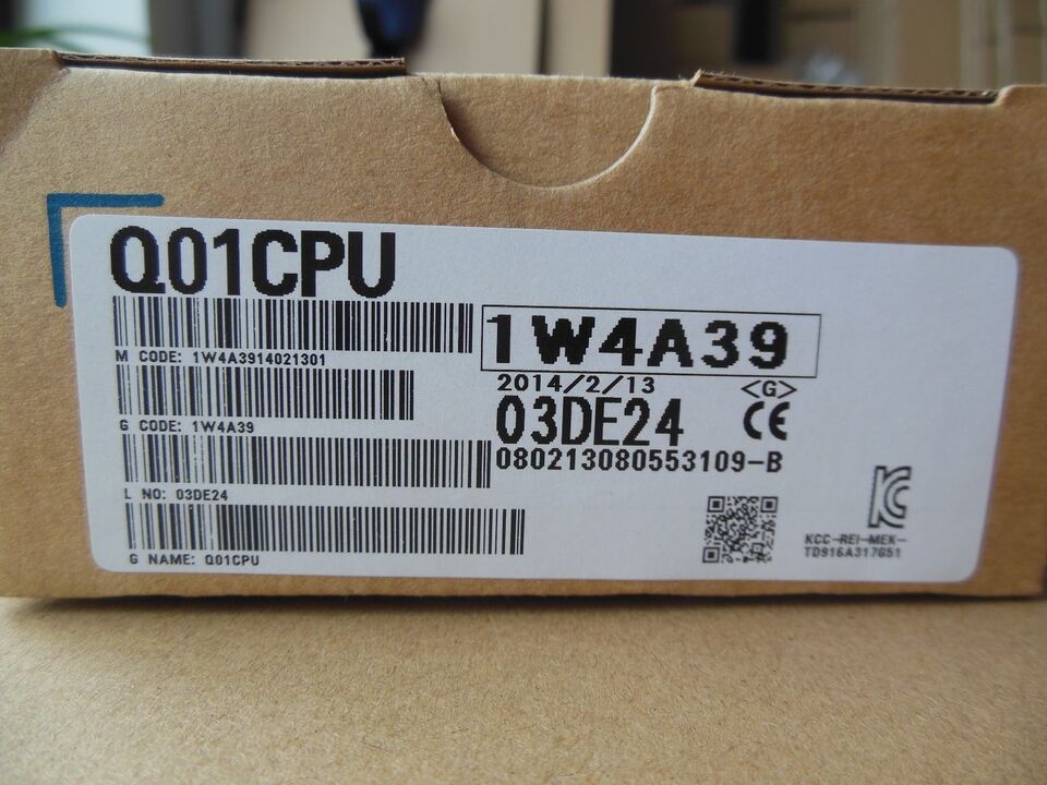 Mitsubishi Q01CPU In Box - MITSUBISHI