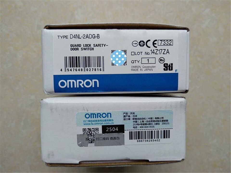 new 1PC Omron D4NL-2ADG-B D4NL2ADGB Safety Door Switch ping - OMRON