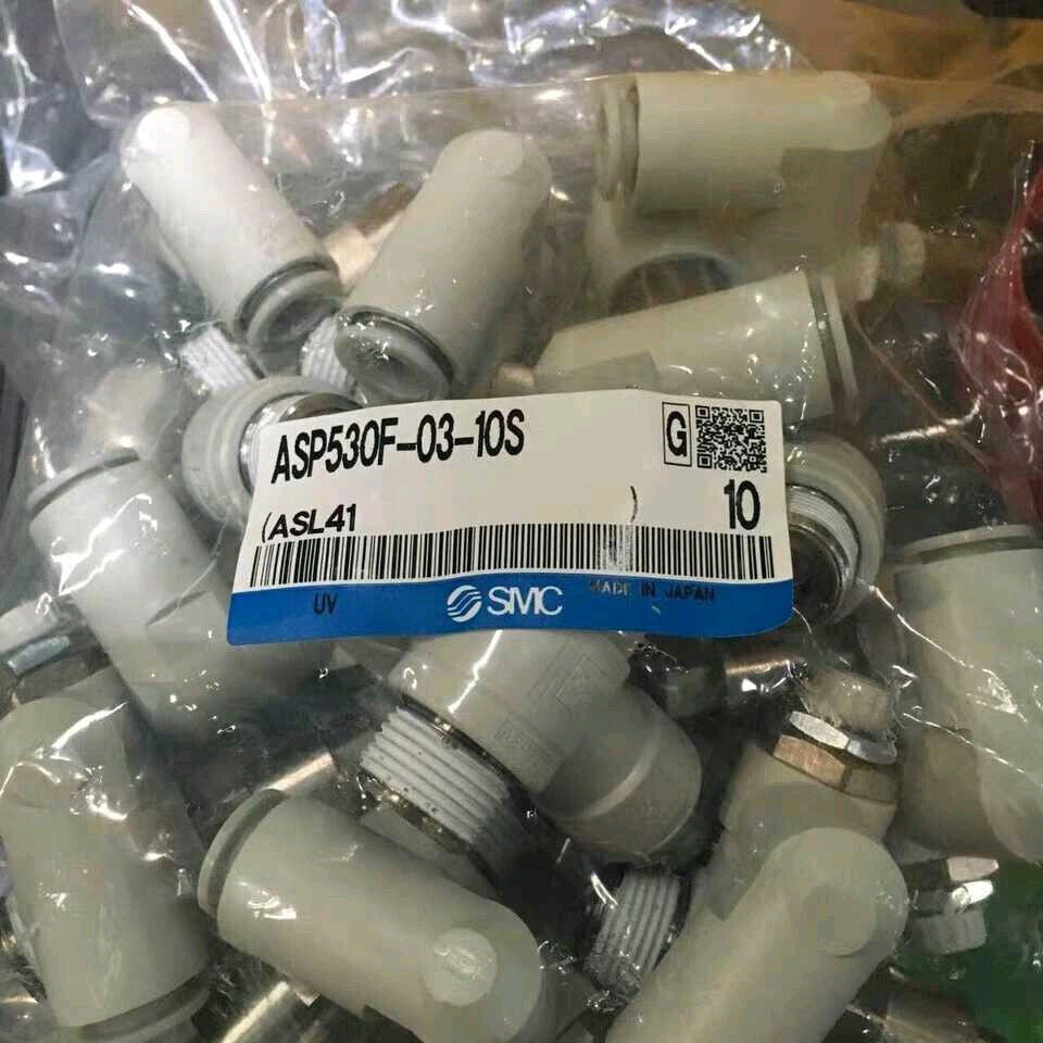 new 1PC SMC ASP530F-03-10S Speed Control Valve ASP530F0310S - SMC