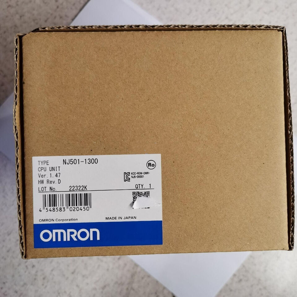 new OMRON NJ501-1300 PLC Module NJ501-1300 CPU Unit NJ5011300 - KOEED