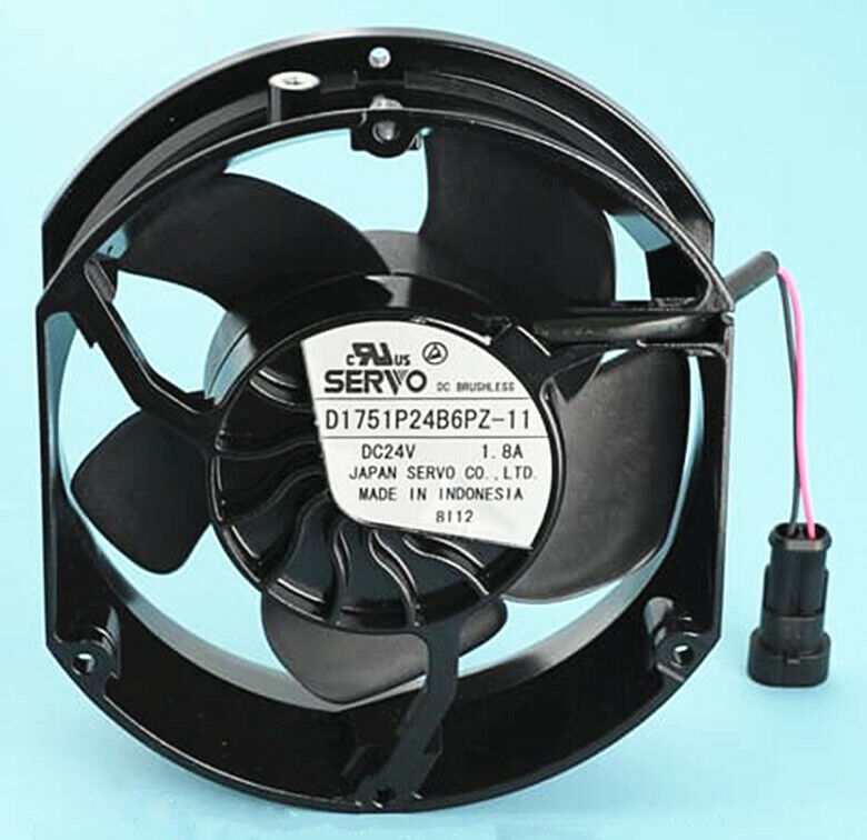 1PC SERVO D1751P24B6PZ-11 24V 1.8A Inverter Cooling Fan - ABB