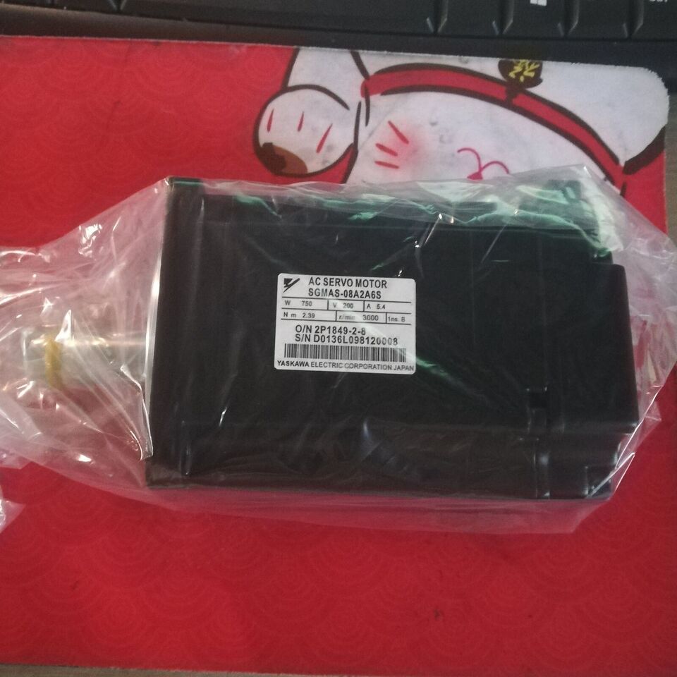 Yaskawa SGMAS-08A2A6S Servo Motor 1PC - YASKAWA