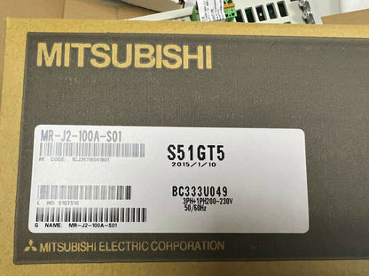 new 1PC Mitsubishi MR-J2-100A-S01 Servo Drive MRJ2100AS01 ping - MITSUBISHI