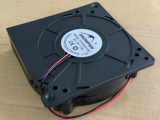 new 1pc 12V 1.0A 12CM Double Ball Blower Turbo Cooling Fan YY12032H12B - YUANYUAN
