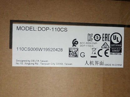 new 1PC Delta DOP-110CS HMI Touch Screen 10 inch DOP110CS ping - DELTA