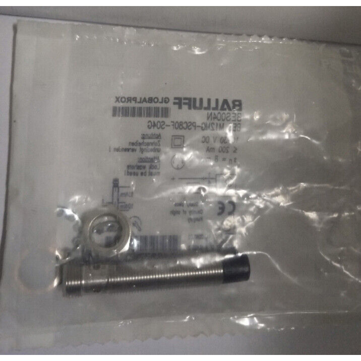 12V 2.8A 80F 4G Proximity Switch BALLUFF M12MG-PSC80F-S04G - BALLUFF