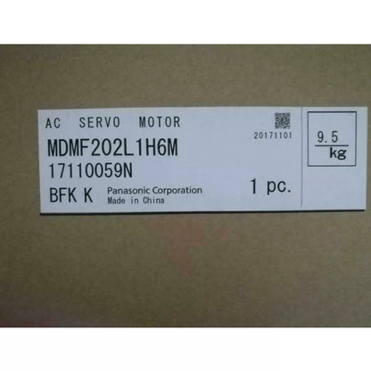 New Panasonic MDMF202L1H6M Servo Motor - 1 Piece - PANASONIC