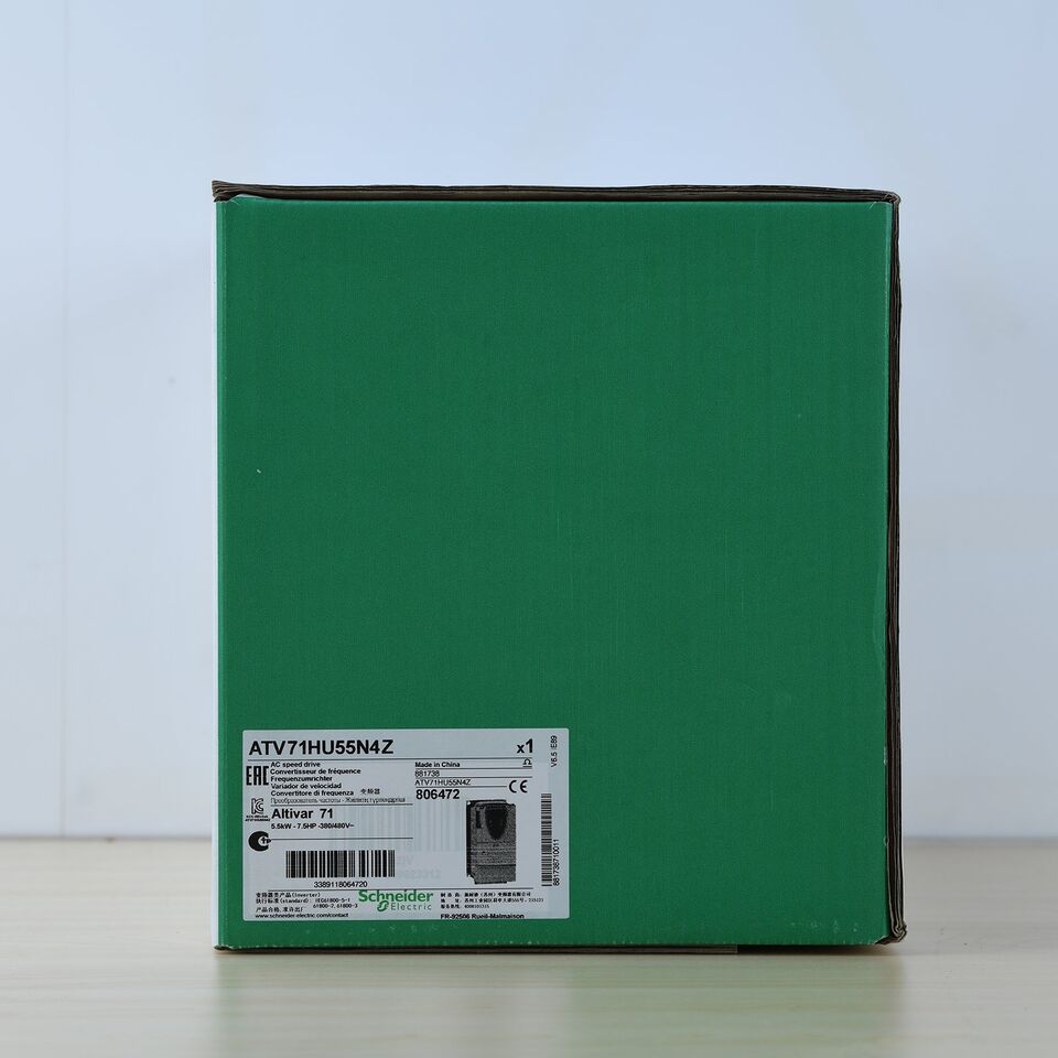 new 1PC Schneider ATV71HU55N4Z Inverter 5.5kw 380-480V In Box - SCHNEIDER
