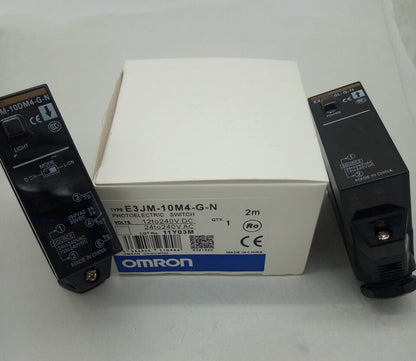 new Omron E3JM-10M4-G-N Photoelectric Switch In Box One E3JM10M4GN - OMRON