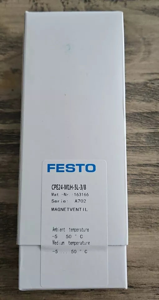Festo CPE24-M1H-5L-3/8 Solenoid Valve - FESTO