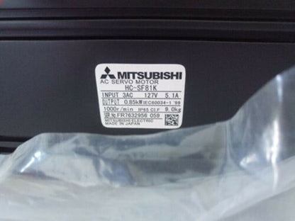 new 1PC MITSUBISHI HC-SF81K Servo Motor HCSF81K ping - MITSUBISHI