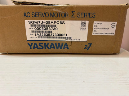 new 1PC YASKAWA SGM7J-08AFC6S AC Servo Motor SGM7J08AFC6S - YASKAWA