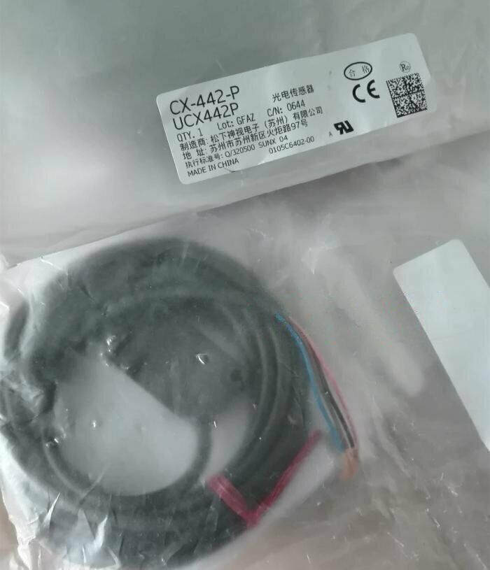 new Panasonic CX-442-P SUNX Photoelectric Switch Sensor 1PC CX442P - PANASONIC