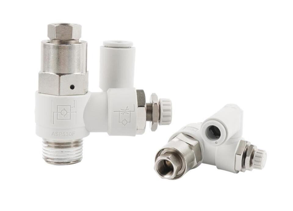 new 1PC SMC ASP530F-03-10S Speed Control Valve ASP530F0310S - SMC