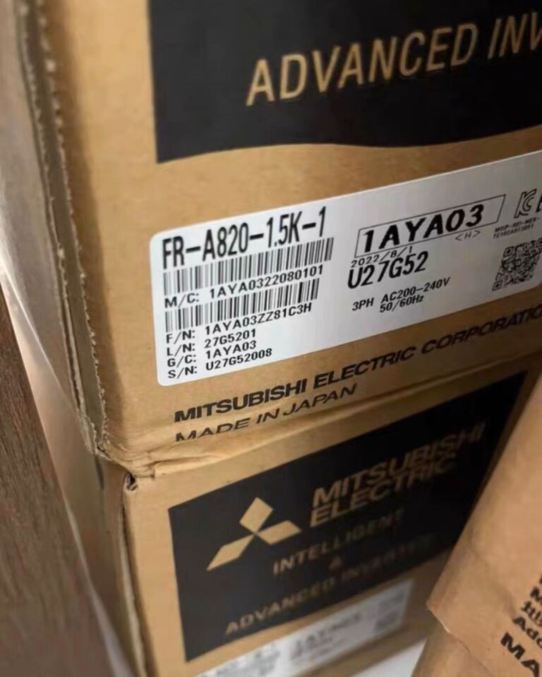 new One Mitsubishi FR-A820-1.5K-1 Inverter FRA8201.5K1 ping - MITSUBISHI