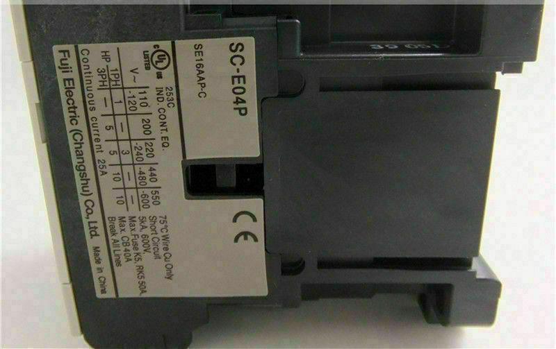 new Fuji SC-E04P AC220V Contactor 1PC SCE04P - FUJI