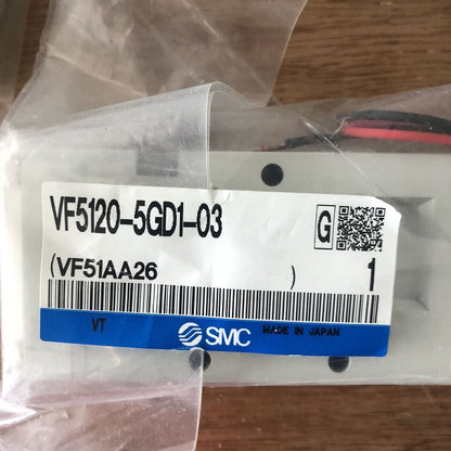 new 1PC SMC VF5120-5GD1-03 Solenoid Valve VF51205GD103 - SMC