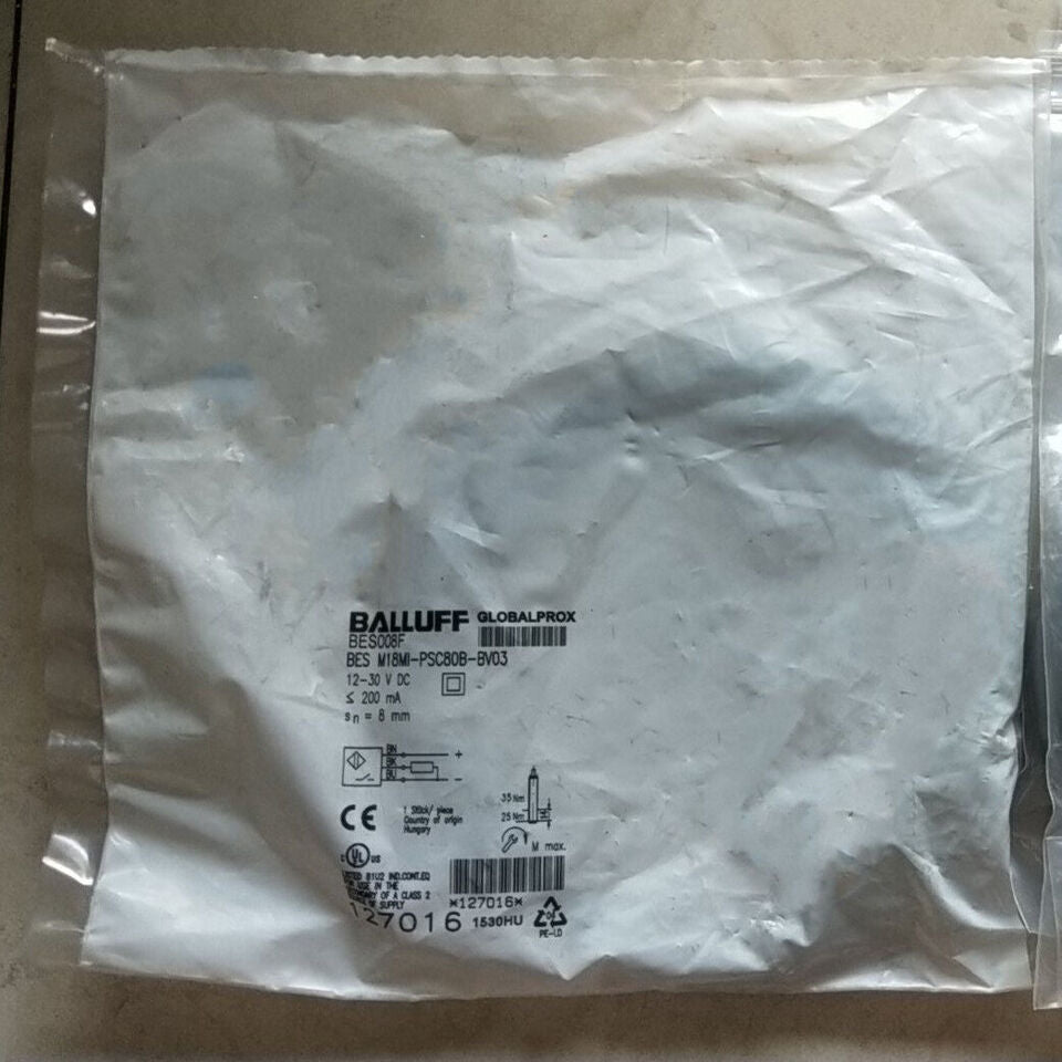 BALLUFF BES M18MI-PSC80B-BV03 Proximity Switch - BALLUFF